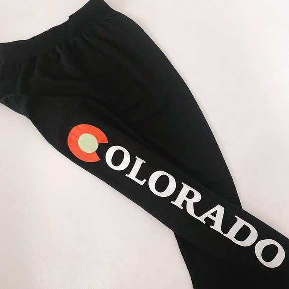❌SOLD❌ “Colorado” fleece lined leggings - Picture 1 of 5